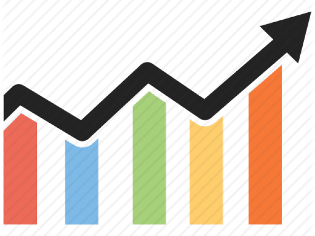 Charts Clipart Revenue - Growth Business Graph (640x480)