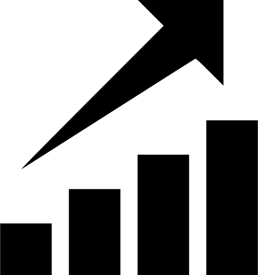 Growth Icon Clipart Computer Icons Chart - Growth Chart Icon Png (900x959)