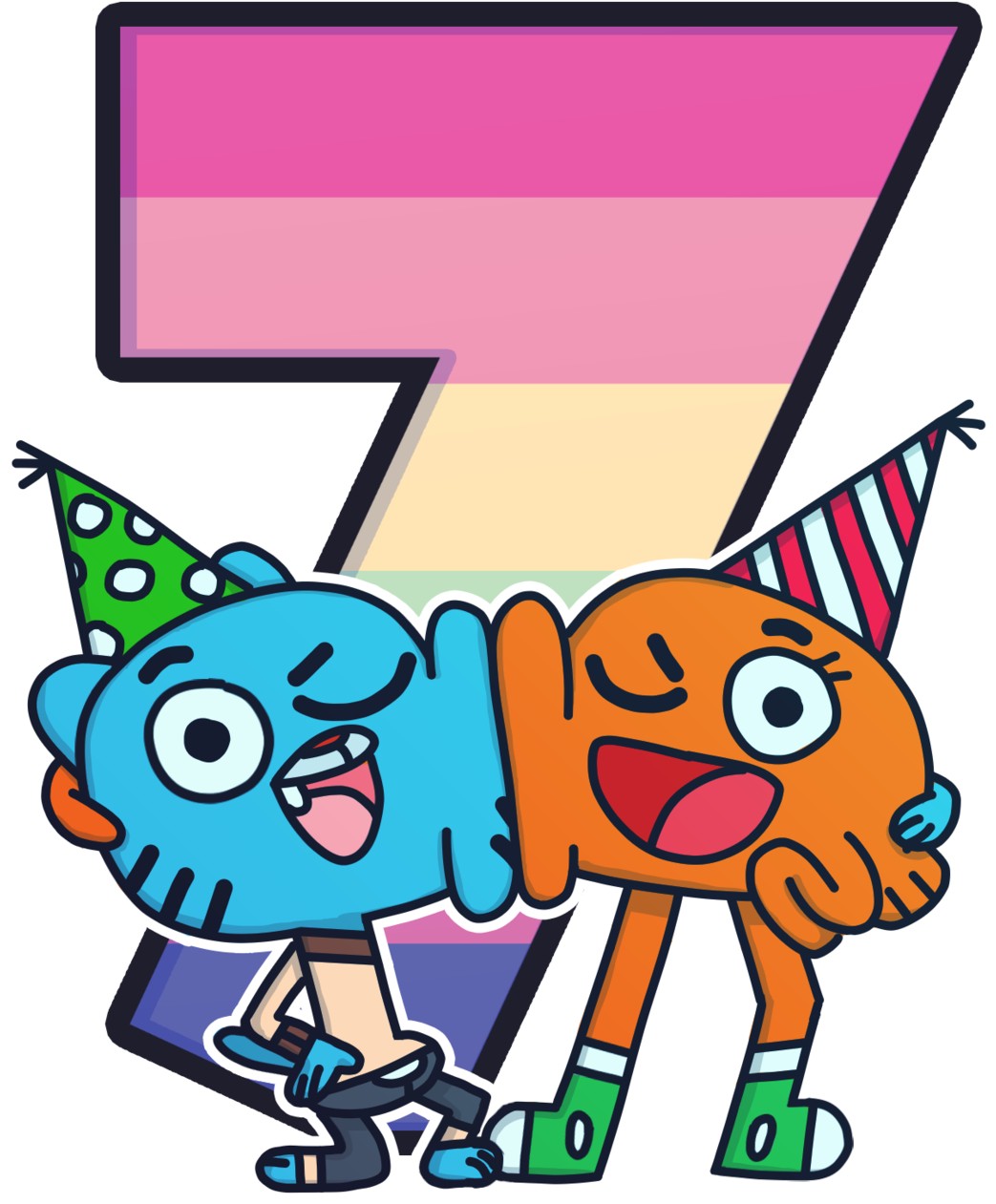 “happy Birthday Gumball ” - Gumball Happy Birthday (1280x1280)