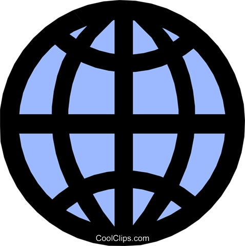 World Globe Royalty Free Vector Clip Art Illustration - World Globe (478x480)