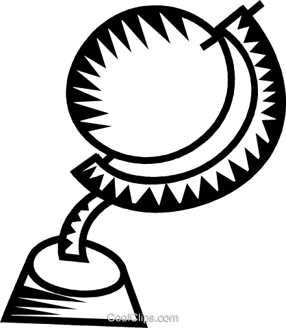 Weltkugel Vektor Clipart Bild - Weltkugel Vektor Clipart Bild (418x480)