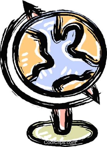 Weltkugel Vektor Clipart Bild - Atmosphere Of Earth (348x480)