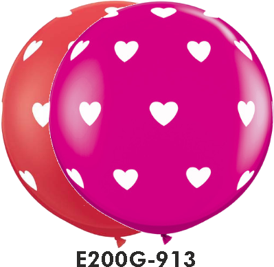 Gefunden In Riesen-motivballons - Balloon Wild Berry Dots (400x400)