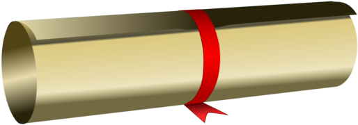 Computer Icons Academic Degree Graduation Ceremony - Sijil Clipart (565x340)