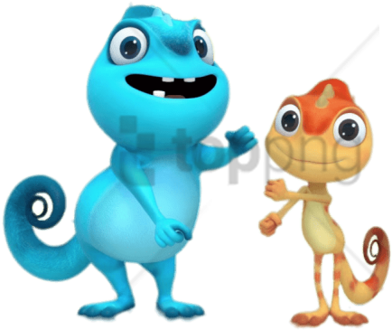 Download Cam & Leon Dancing Clipart Png Photo - Cartoon (850x479)