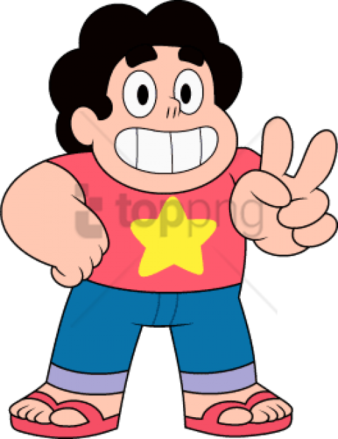Free Png Download Steven Universe Peace Clipart Png - Steven Universe Steven (480x624)