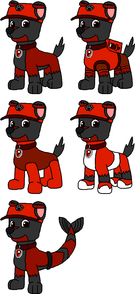 Scorcher The Investigation Pup By Wolf Prince Leon - Cartoon (565x1200)