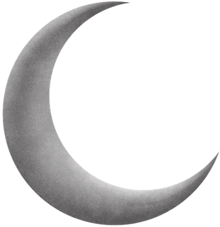 Silver Grey Moon Crescent Transparent Png Stickpng - Crescent Moon White Background (400x400)