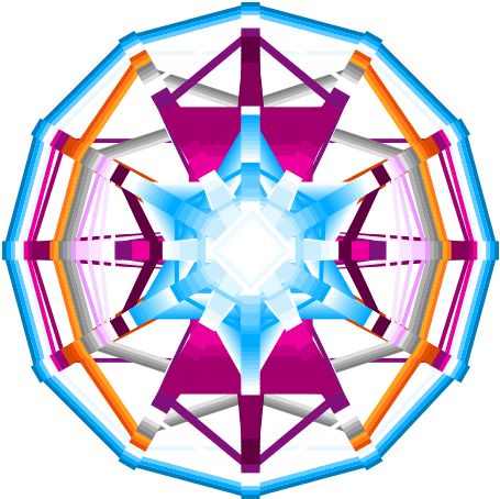 Mandala, Ojo De Dios, God's Eye - Circle (460x460)