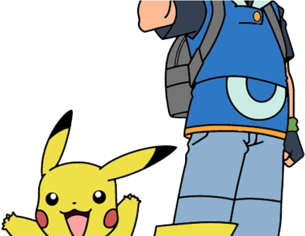 Hello Clipart Ash Pokemon - Pikachu Cartoon (640x480)