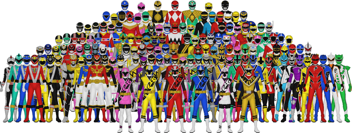 Isaiah Battle Followed - All The Super Sentai (1200x454)