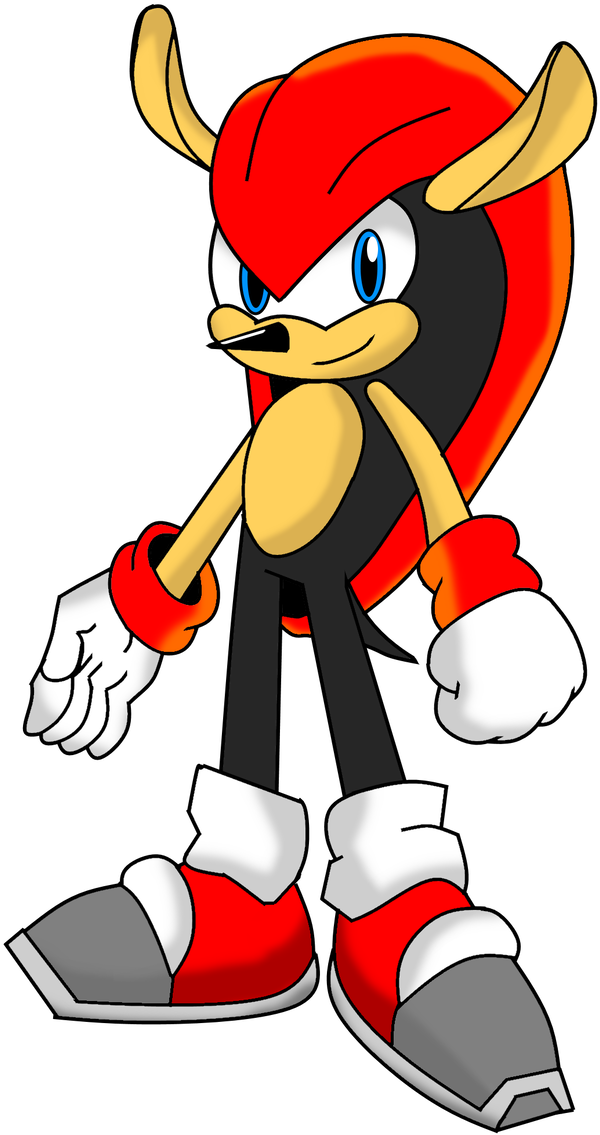 Mighty The Armadillo Mordern By Frostthehobidon " - Cartoon (691x1156)