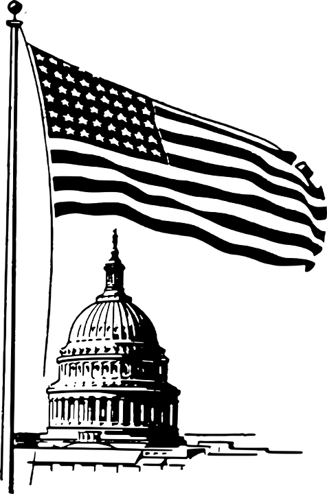 Washington Dc Png - Capitol Building Free Clip Art (476x720)