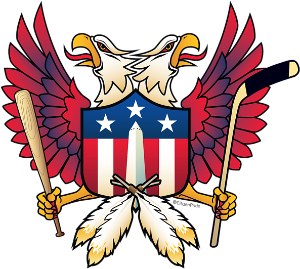 Art Washington Dc Double Eagle - Sticker (600x545)