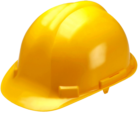 Yellow Safety Helmet Png (500x500)