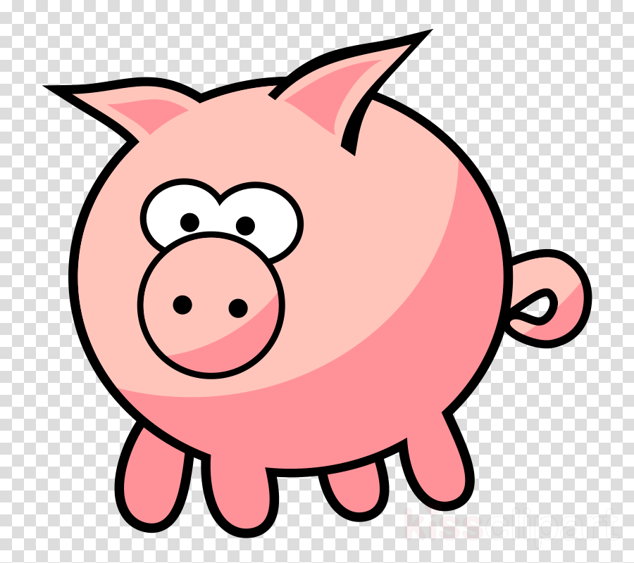 Farm Animals Clipart Cattle Livestock Clip Art - Pig Cartoon Clipart Png (900x800)
