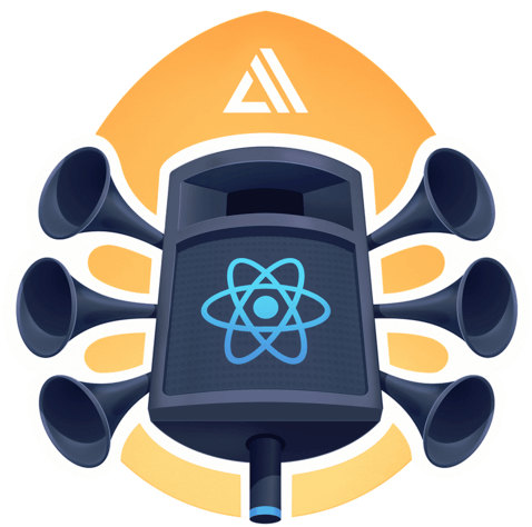 Illustration For Building Serverless Web Applications - React (480x480)
