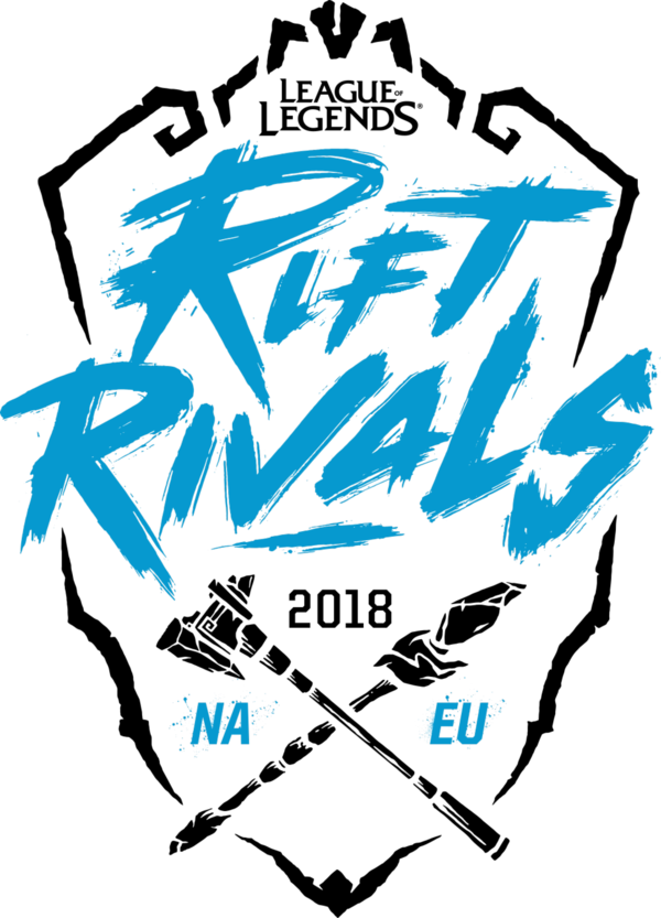 Coin Clipart League Legend - Rift Rivals 2018 Na Vs Eu (600x833)