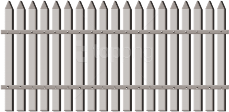 Free Png Download Transparent Garden Fence Clipart - Fence (850x458)