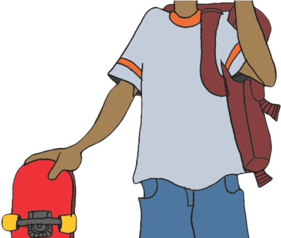 Skateboarding Clipart Max - Cartoon (640x480)