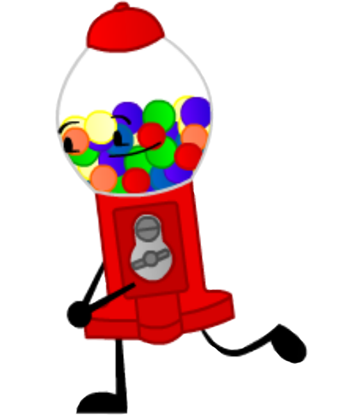Gumball Machine Clipart - Gumball Machine Benson (800x600)