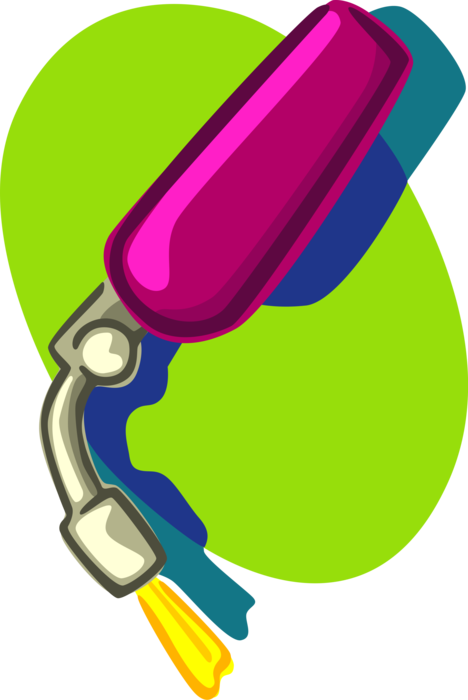 Propane Torch Royalty Free Vector Clip Art Illustration - Propane Torch Royalty Free Vector Clip Art Illustration (468x700)