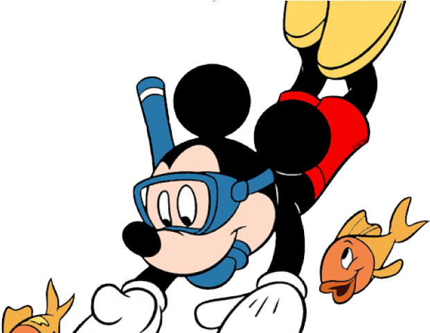 Diver Clipart Under Sea - Animated Diver Png (640x480)