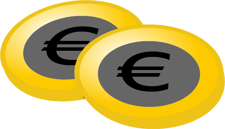 How Much Money First Column - Euro Coins (973x973)