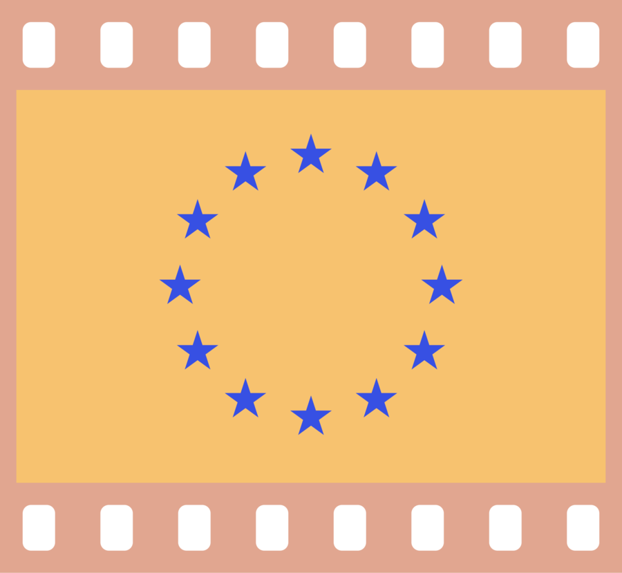 Flag Of Europe Clipart European Union Flag Of Europe - Photographic Film (900x829)
