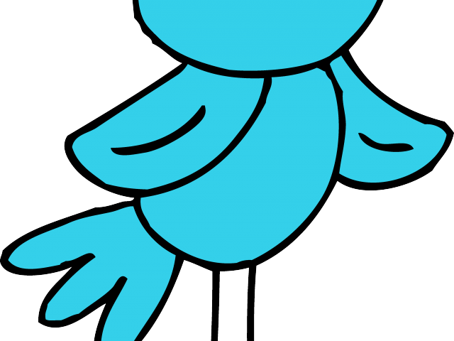 Bird House Clipart Little Birdie - Black And White Spring Clipart (640x480)
