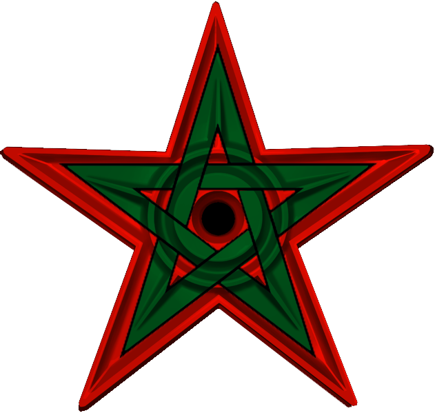 Moroccan Barnstar Of National Merit - Grey Star Icon Png (631x599)