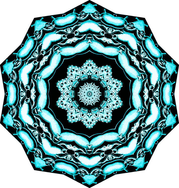 Gray Wolf Drawing Homewood High & Dry Marina Sticker - Mandala Dia De Muertos (713x750)