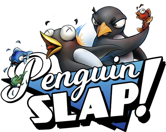 Penguin Slap Logo - Penguin Slap Cartoon (688x576)