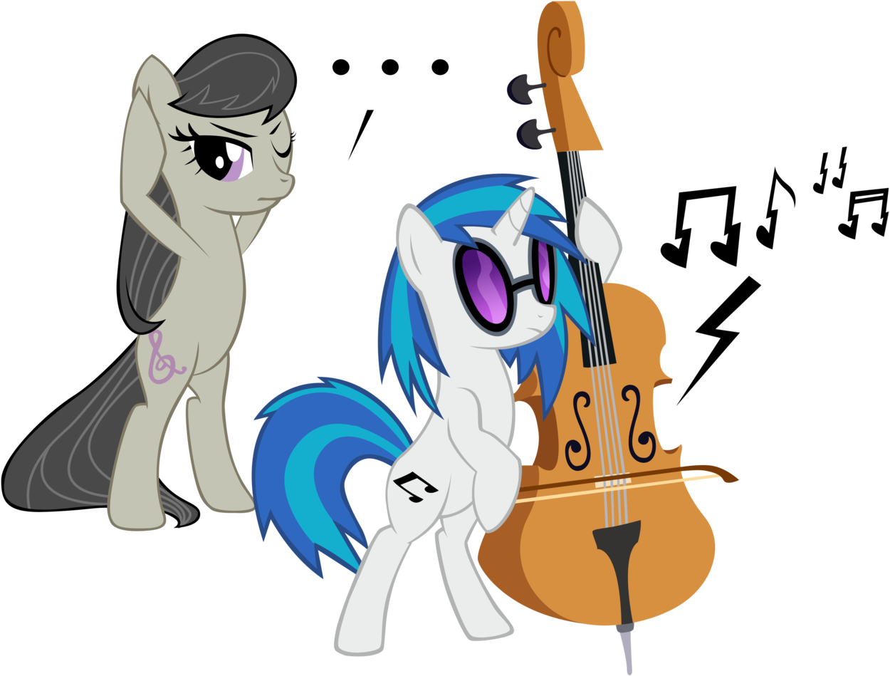 Watercolor Painting Ukulele Musical - Mylittlepony (1280x1021)