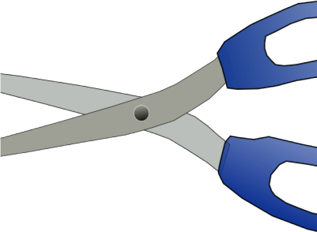 Scissor Clipart Cut Out - Transparent Background Scissors Clip Art Png (640x480)