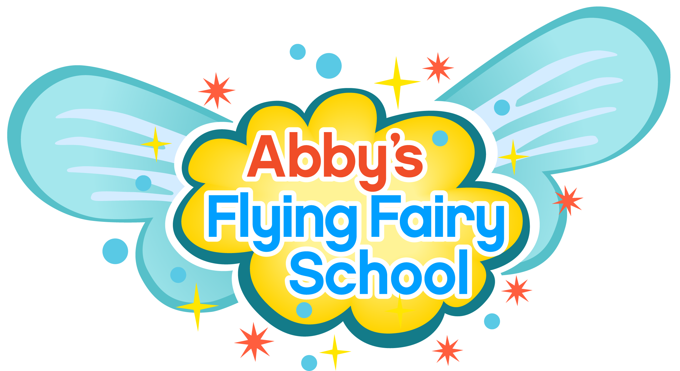 Abby's Flying Fairy School - Abby's Flying Fairy School Logo (2337x1293)