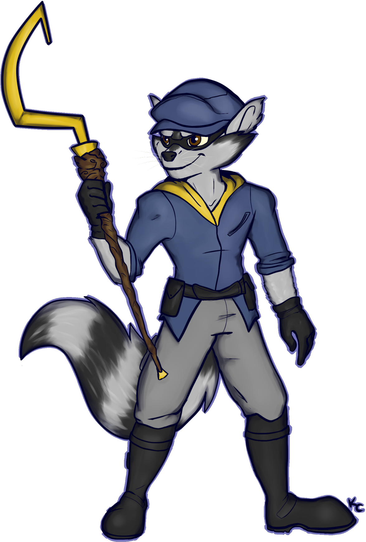 1280 X 1743 3 - Sly Cooper Fanart (1280x1743)