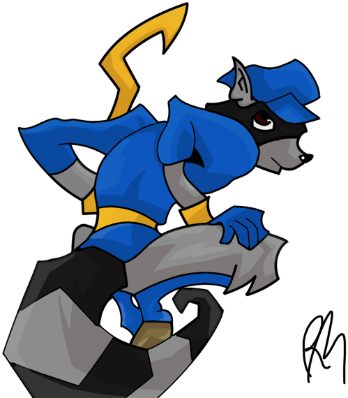 Sly Cooper Fan Art By Ferr4ster - Cartoon (1024x768)