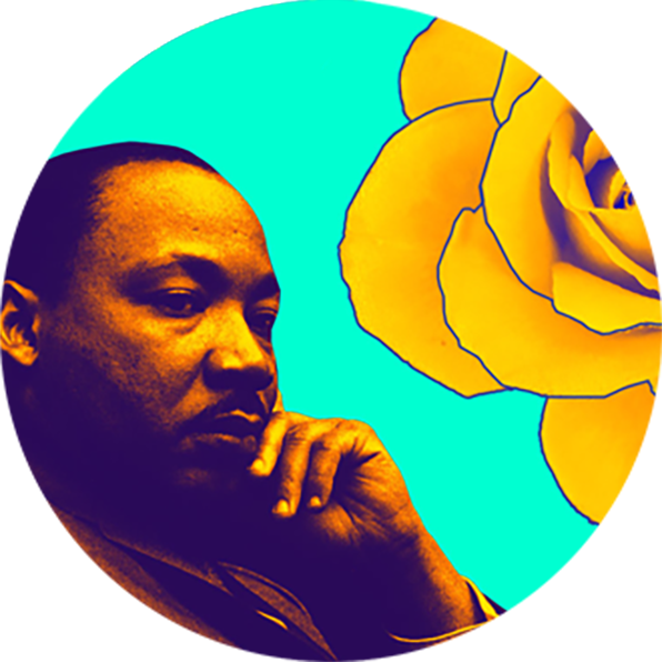 Martin Luther King Jr Clipart Free Free Download Best - Martin Luther King Jr (596x596)
