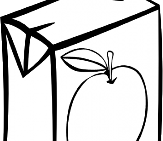 Juice Clipart Pizza Box - Juice Black And White (640x480)