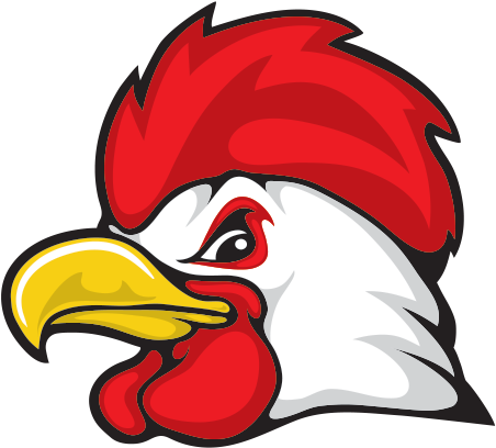 Printed Vinyl Rooster Head Restaurant Sign - Clipart Rooster Head (600x600)