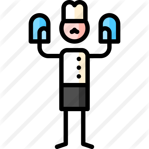 Oven Mitts Free Icon - Estres Icono Png (512x512)
