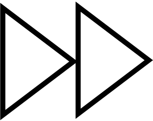 Fast Forward Png Free Download - Fast Forward Arrows Png (626x626)