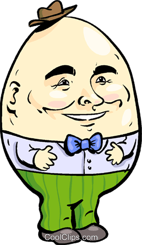 Clipart Freeuse Library At Getdrawings Com Free For - Humpty Dumpty Without Background (278x480)