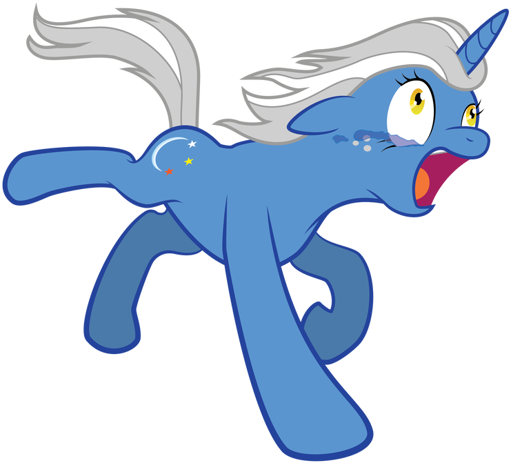 Starminder Running, No Shadow By Qtmarx - Cartoon (900x718)