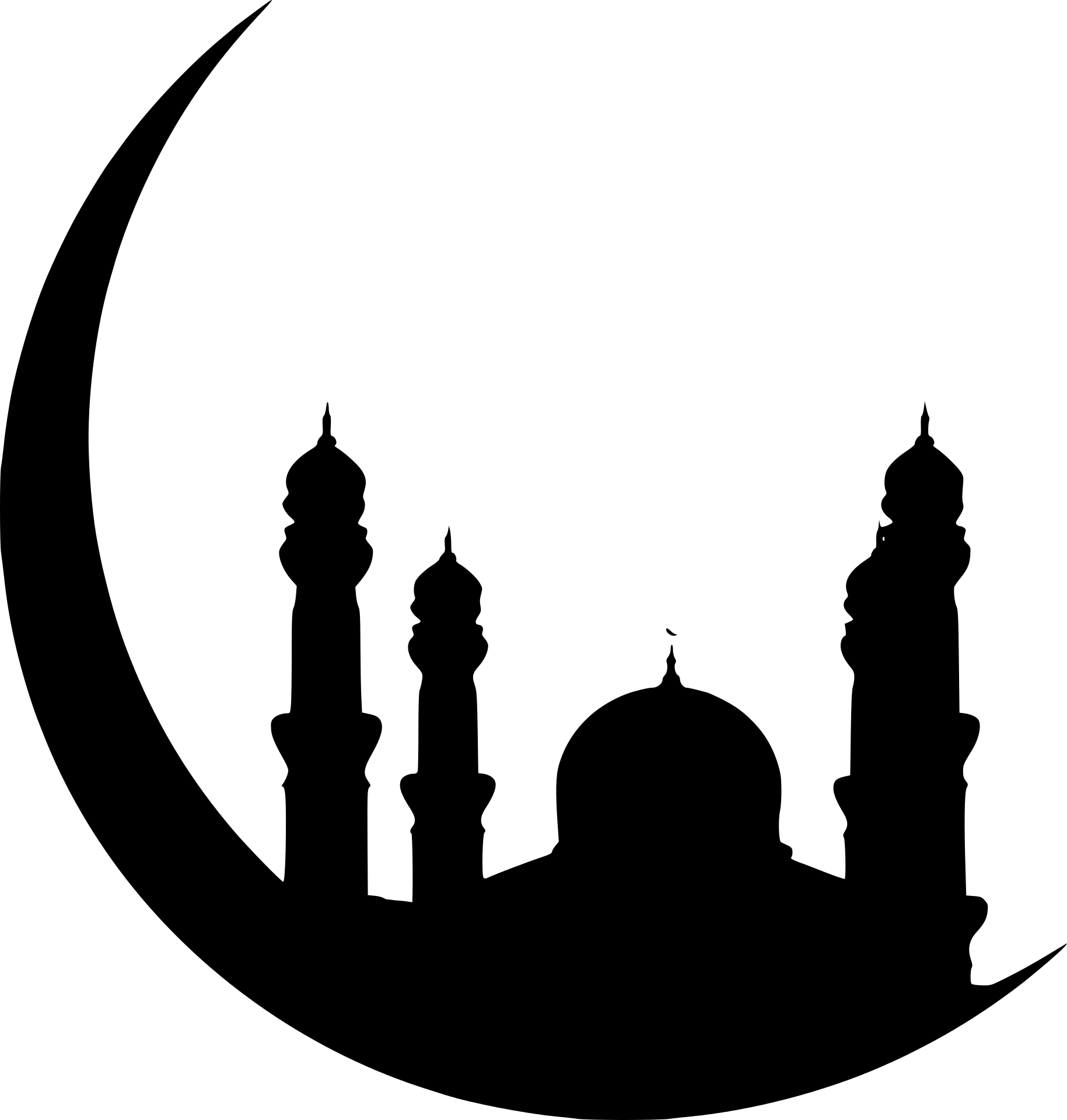 Ramadan, Eid Mubarak Icon - Eid Mubarak Icon Png (1829x1920)