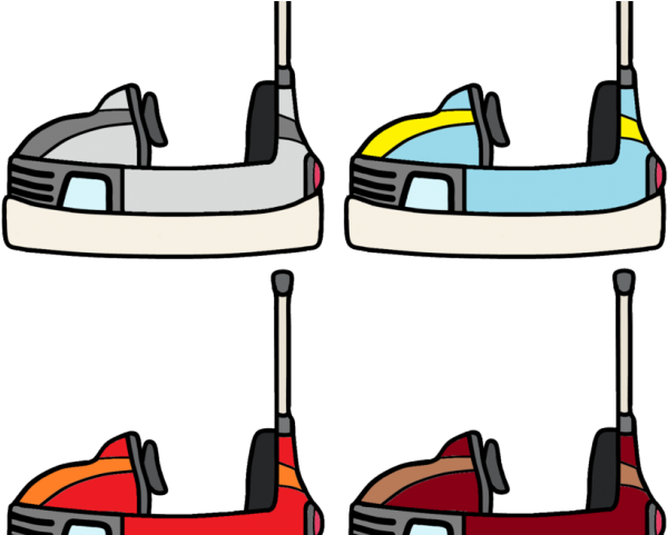 Daredevil Clipart Trapeze Artist - Bumper Cars Drawing Easy (640x480)