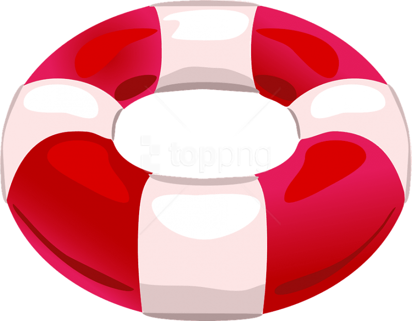 Free Png Lifebuoy Png Images Transparent - Floater Clipart (850x663)