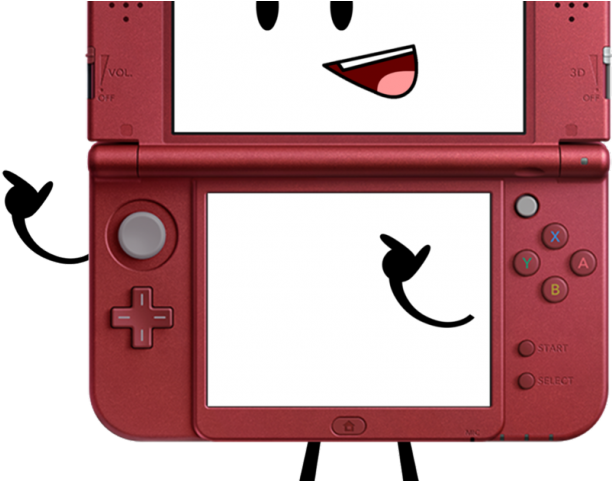 Nintendo Clipart - New Nintendo 3ds Xl Metallic Red (640x480)