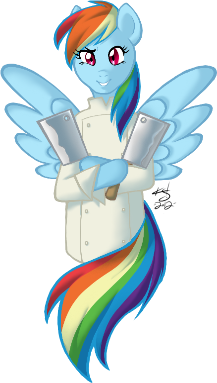 Athousandknives, Chef, Cleaver, Clothes, Costume, Knife, - Illustration (579x836)